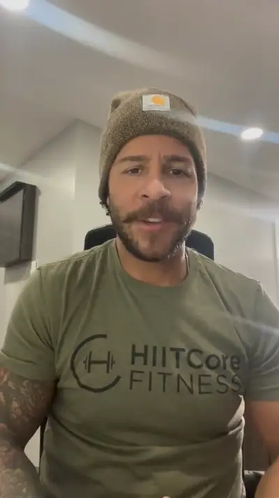 Carlos, owner of HIITCore Fitness, in his video testimonial